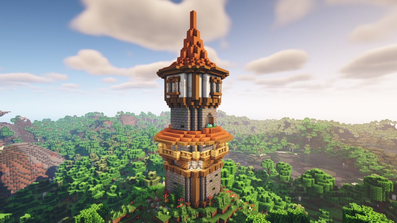 Best Minecraft Tower Build Ideas Designs in 2024