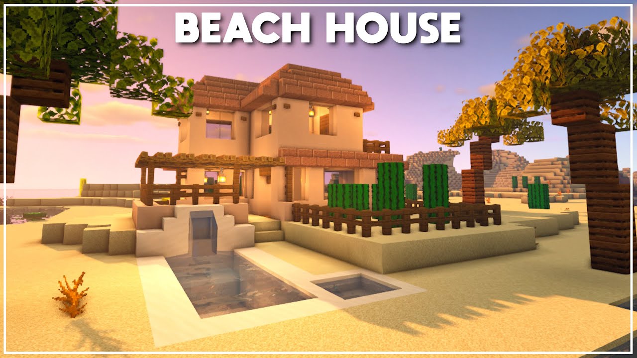 Minecraft Beach House Designs For Gamers