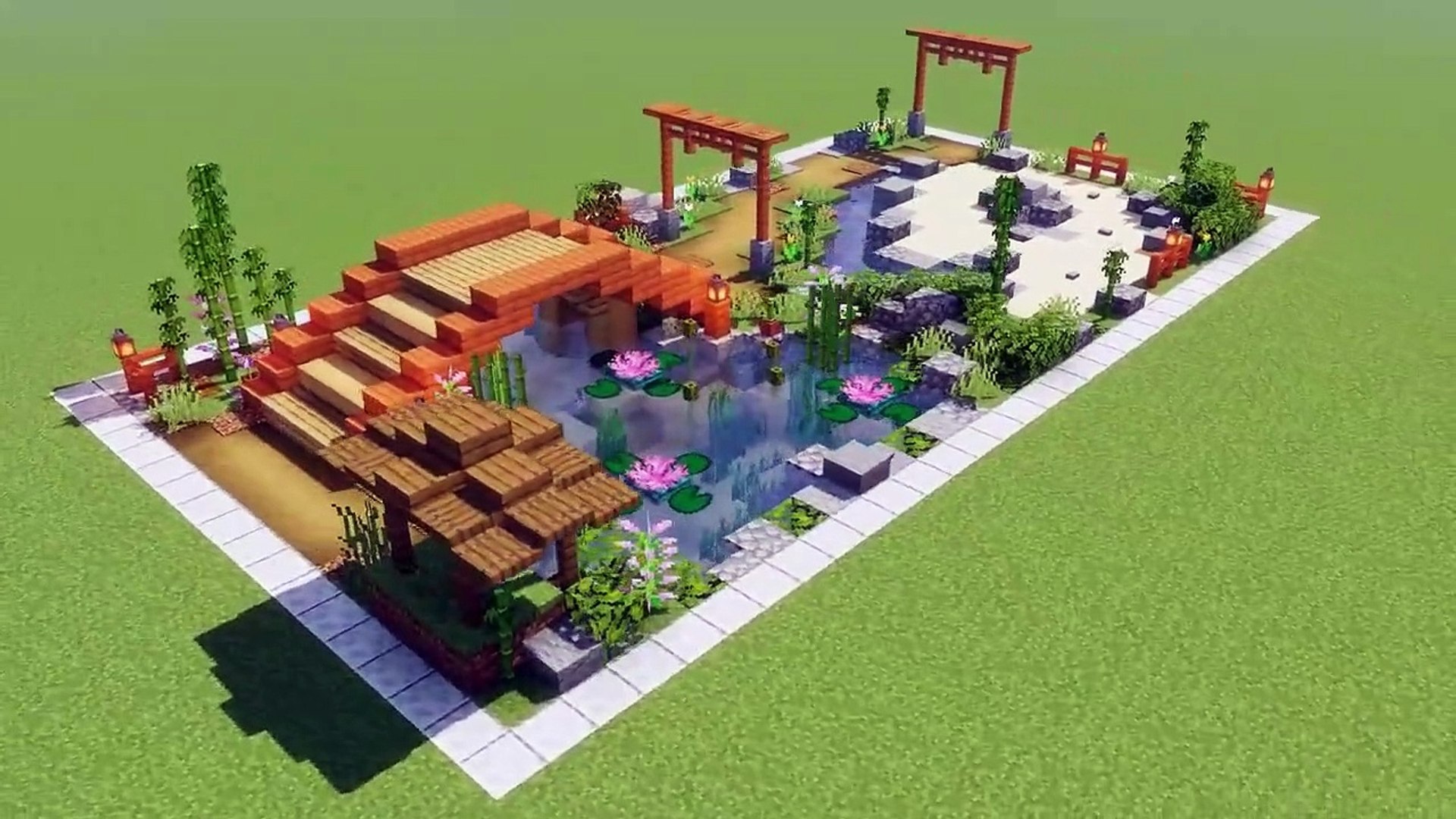 Minecraft Pond Ideas Designs