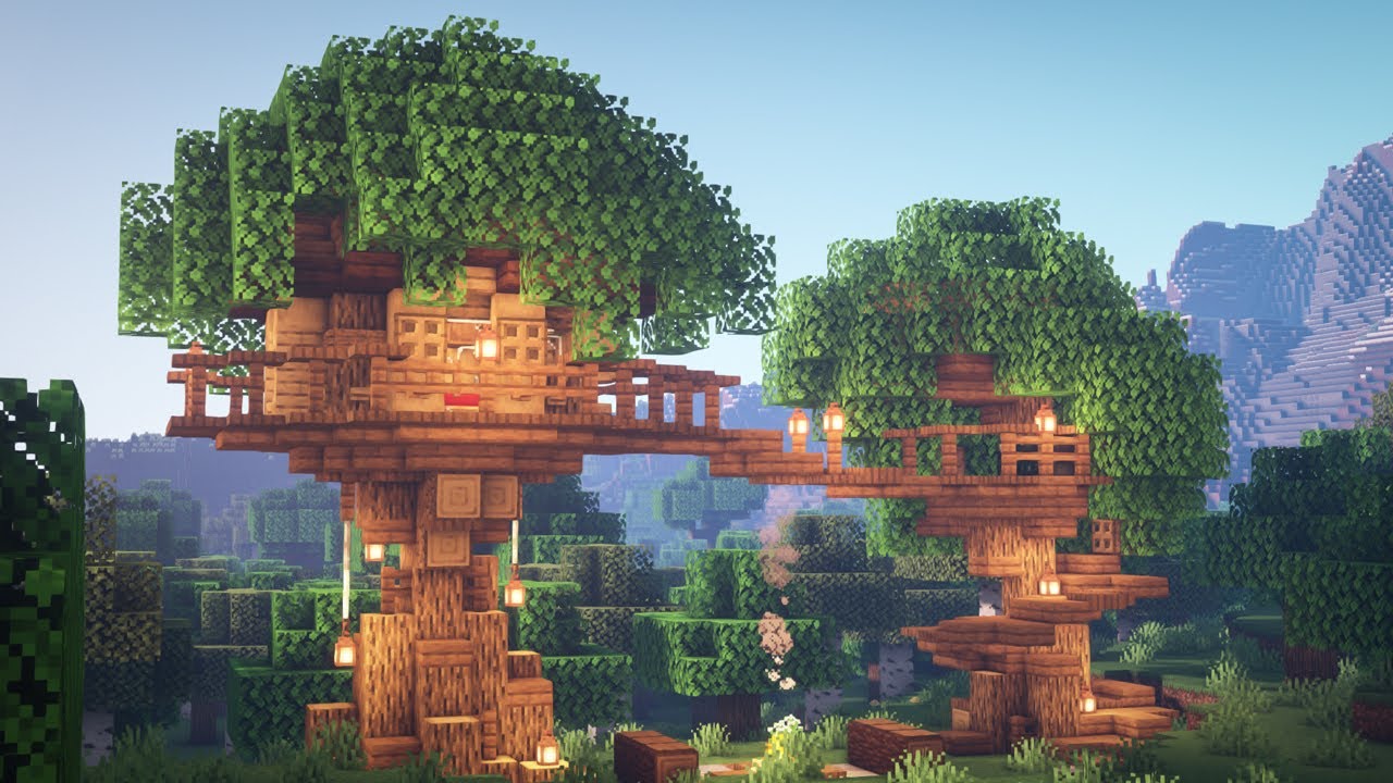 Minecraft Treehouse Ideas Designs