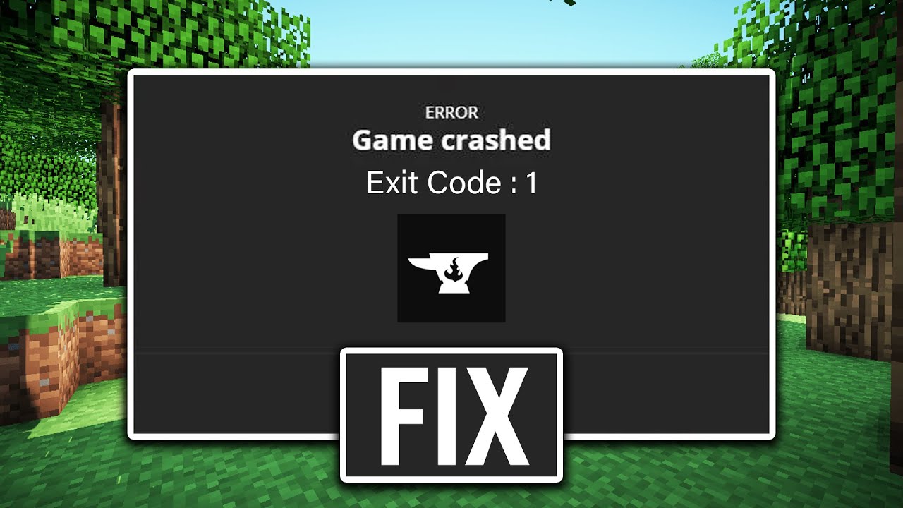 Minecraft Ways To Fix Exit Code 1