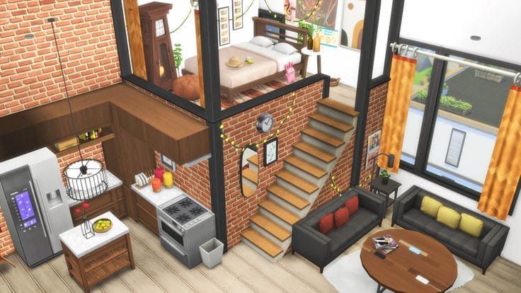 SIMS 4 Living Room Ideas