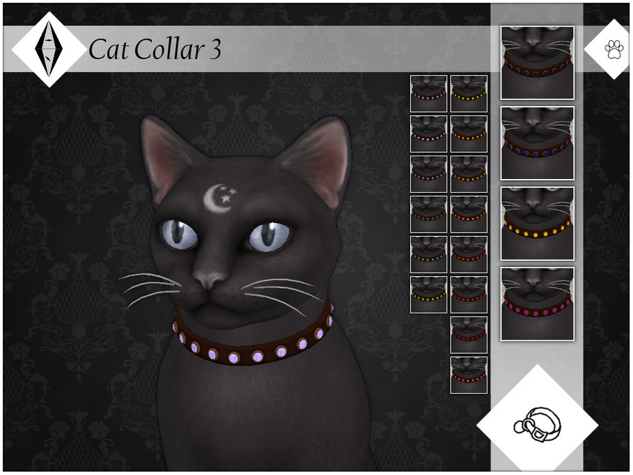 Sims 4 Cat Collar 3