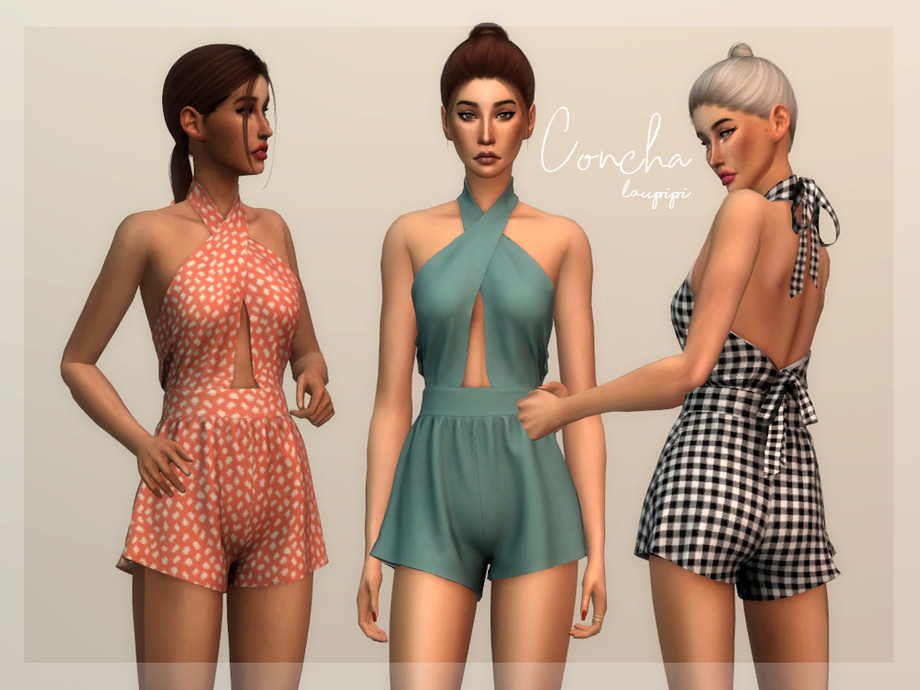 60+ Ultimate SIMS 4 Clothes CC Pack For Gamers in 2025 45 CONCHA BY LAUPIPI