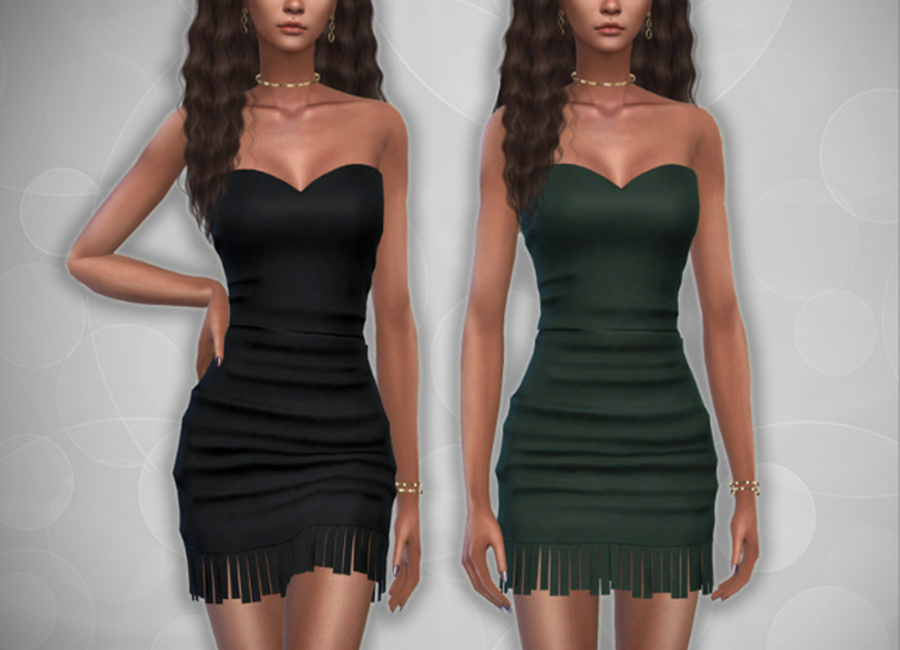 60+ Ultimate SIMS 4 Clothes CC Pack For Gamers in 2025 8 SIERRA DRESS BY PIPCO