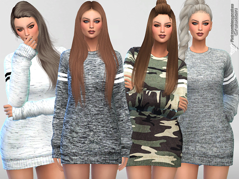 60+ Ultimate SIMS 4 Clothes CC Pack For Gamers in 2025 30 SOFT OVERSIZED SWEATER BY PINKZOMBIECUPCAKES