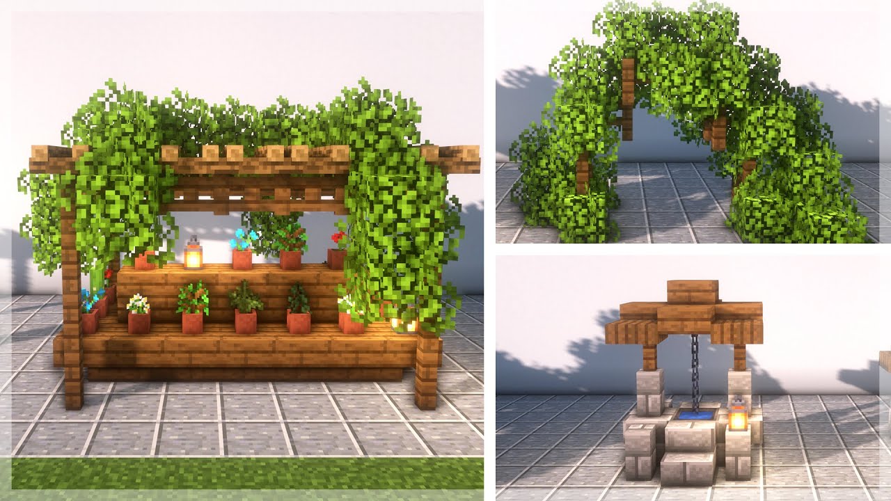 Minecraft Garden Ideas