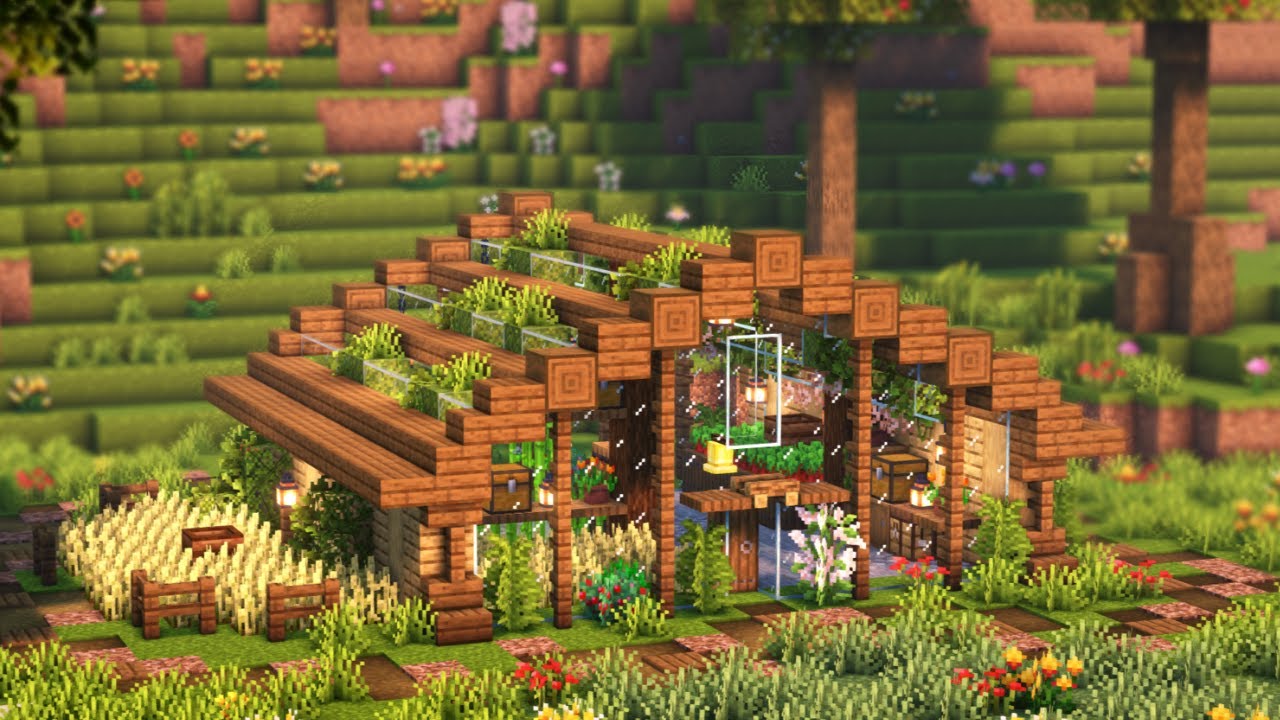 Minecraft Greenshouse Ideas Designs For Gamers