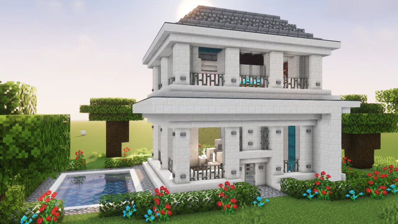 70+ Minecraft Modern House Design Ideas in 2025