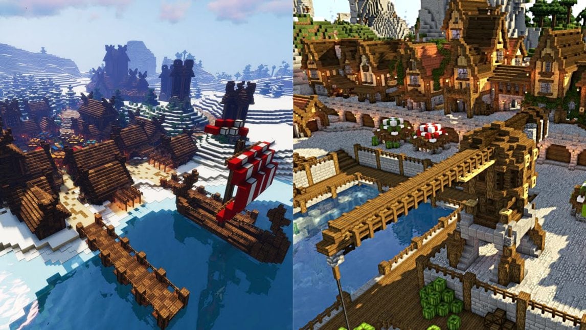 Minecraft Town Ideas For Gamers