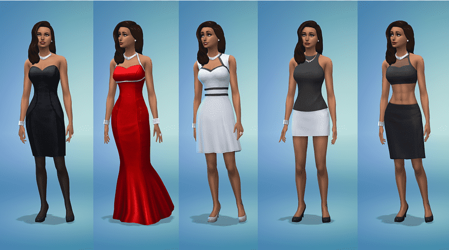 SIMS 4 Dresses Ideas