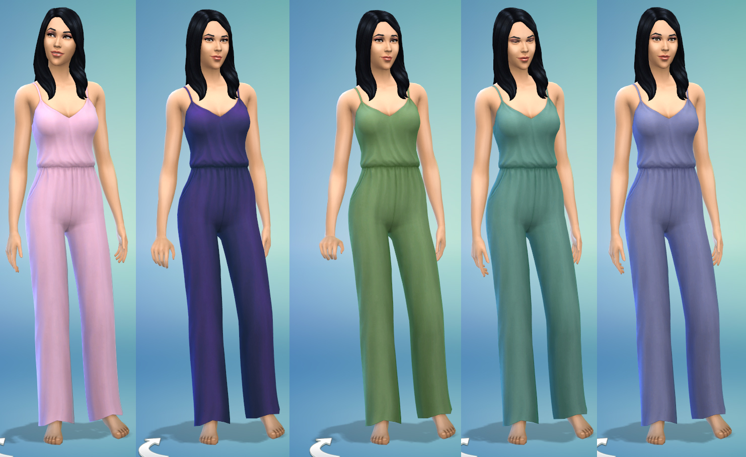 SIMS 4 Jumpsuit CC Pack