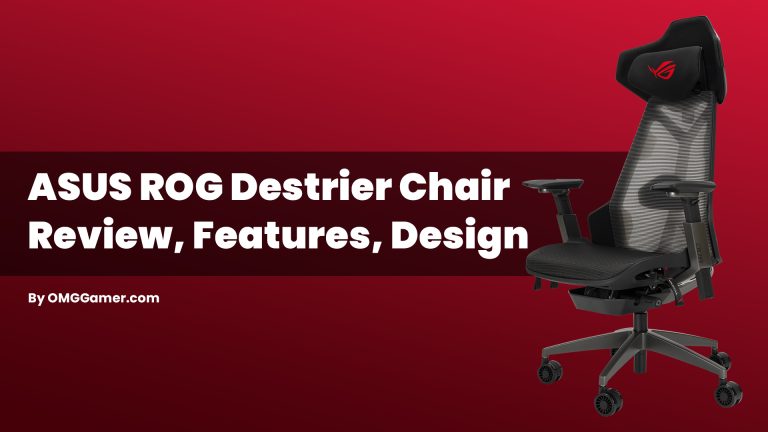 ASUS ROG Destrier Chair Review, Features, Design