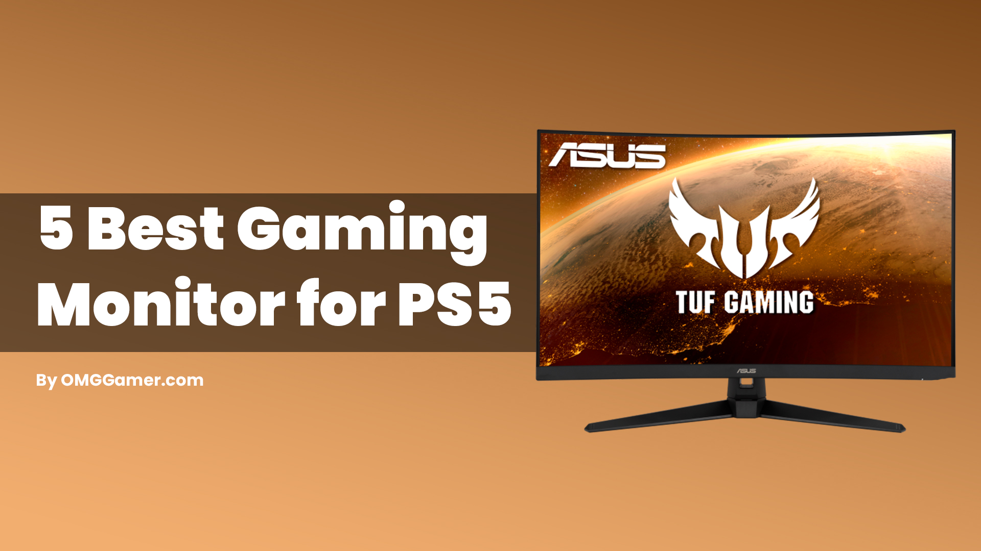 Best Gaming Monitor for PS5