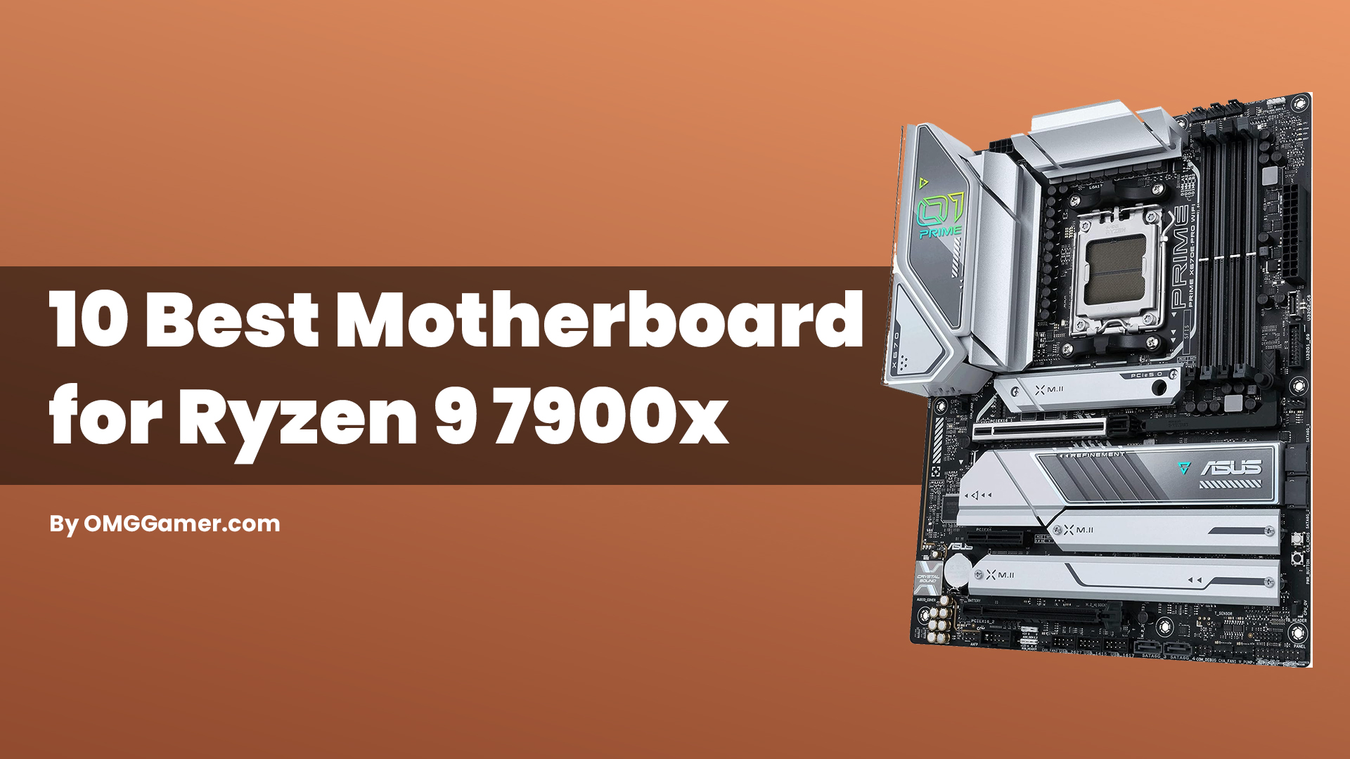 Best Motherboard for Ryzen 9 7900x