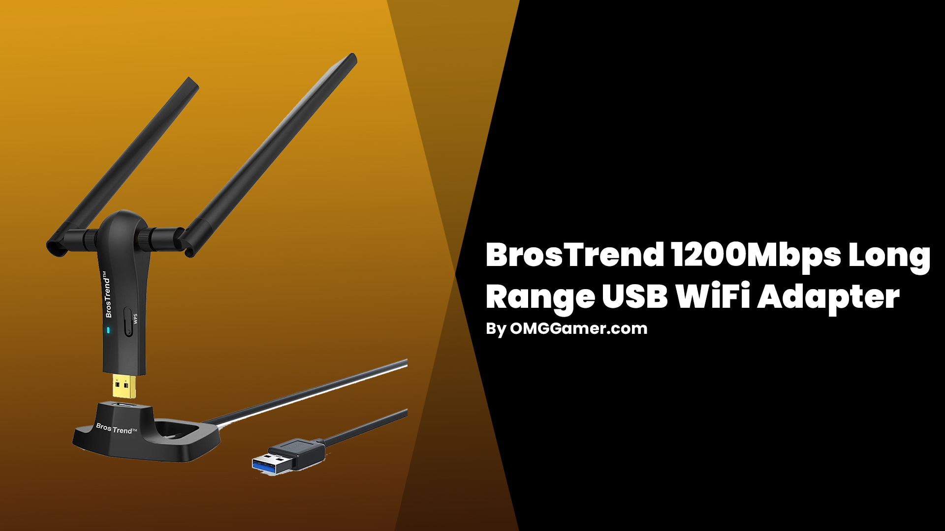 BrosTrend 1200Mbps Long Range USB WiFi Adapter BrosTrend 1200Mbps Long Range USB WiFi Adapter