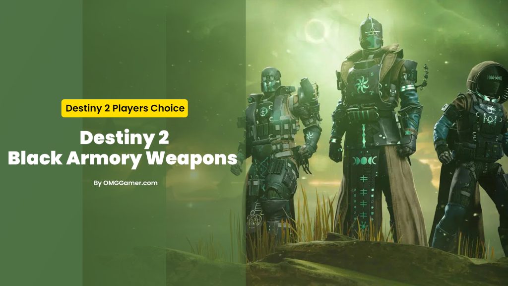 Destiny 2 Black Armory Weapons