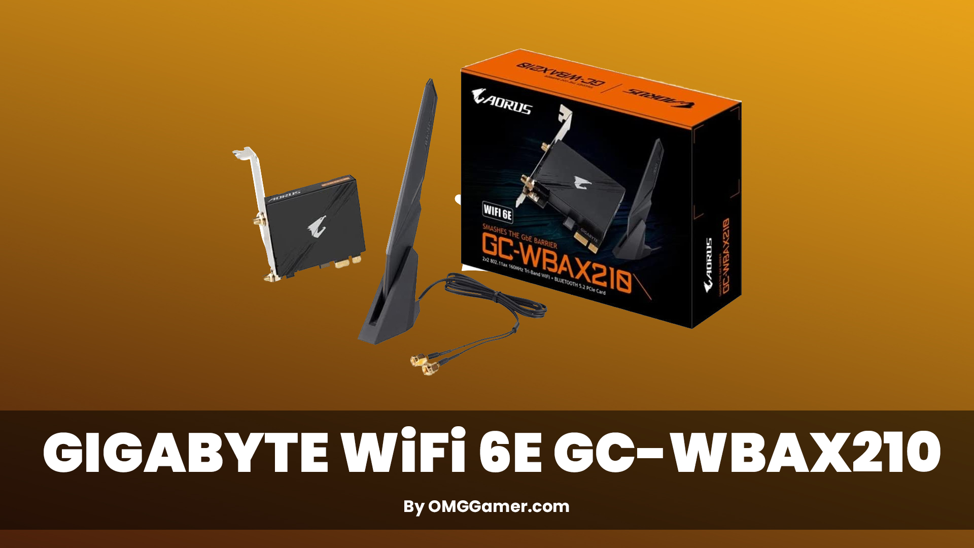 GIGABYTE WiFi 6E GC-WBAX210 GIGABYTE WiFi 6E GC-WBAX210