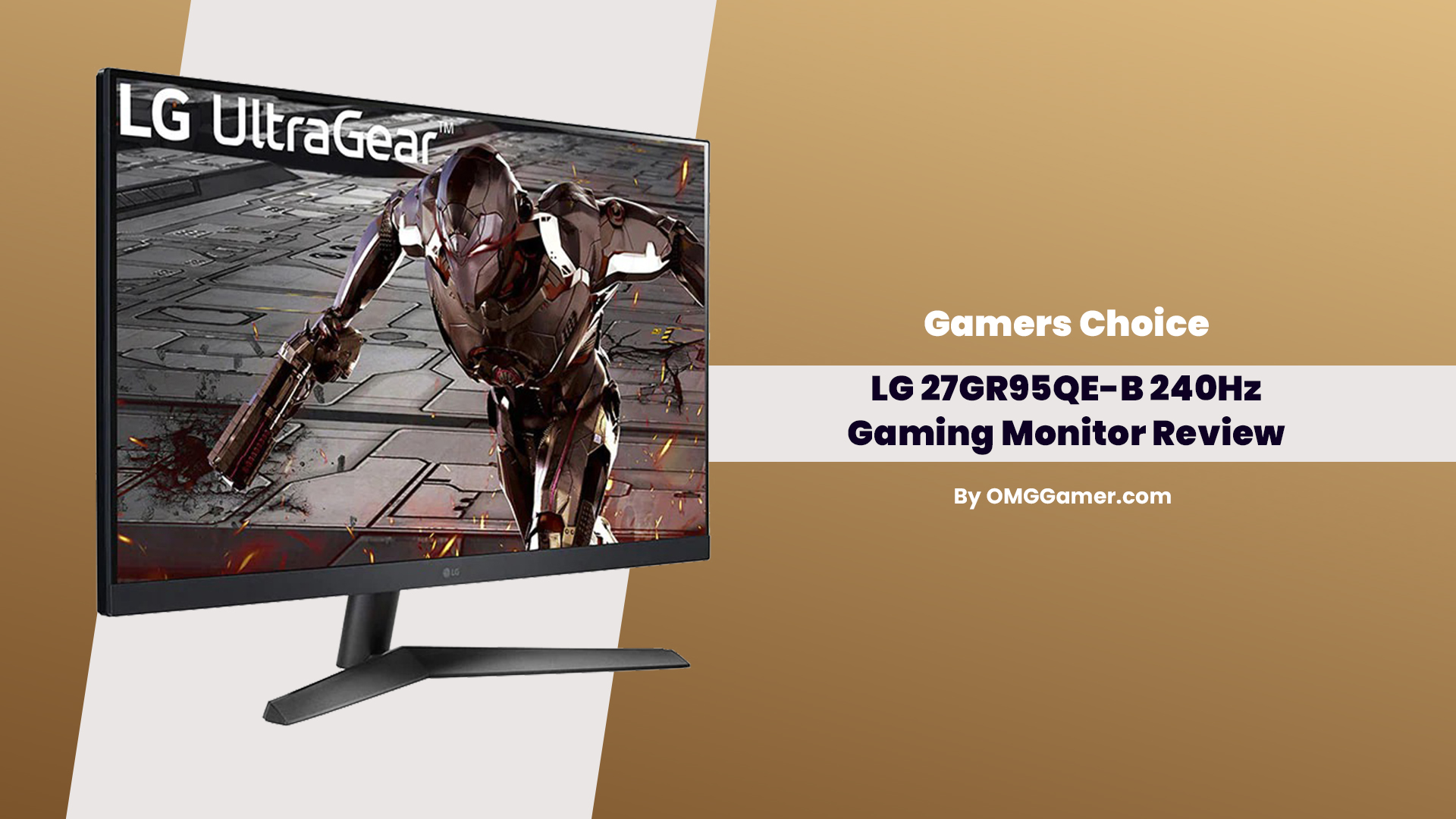 LG 27GR95QE-B 240Hz Gaming Monitor Review