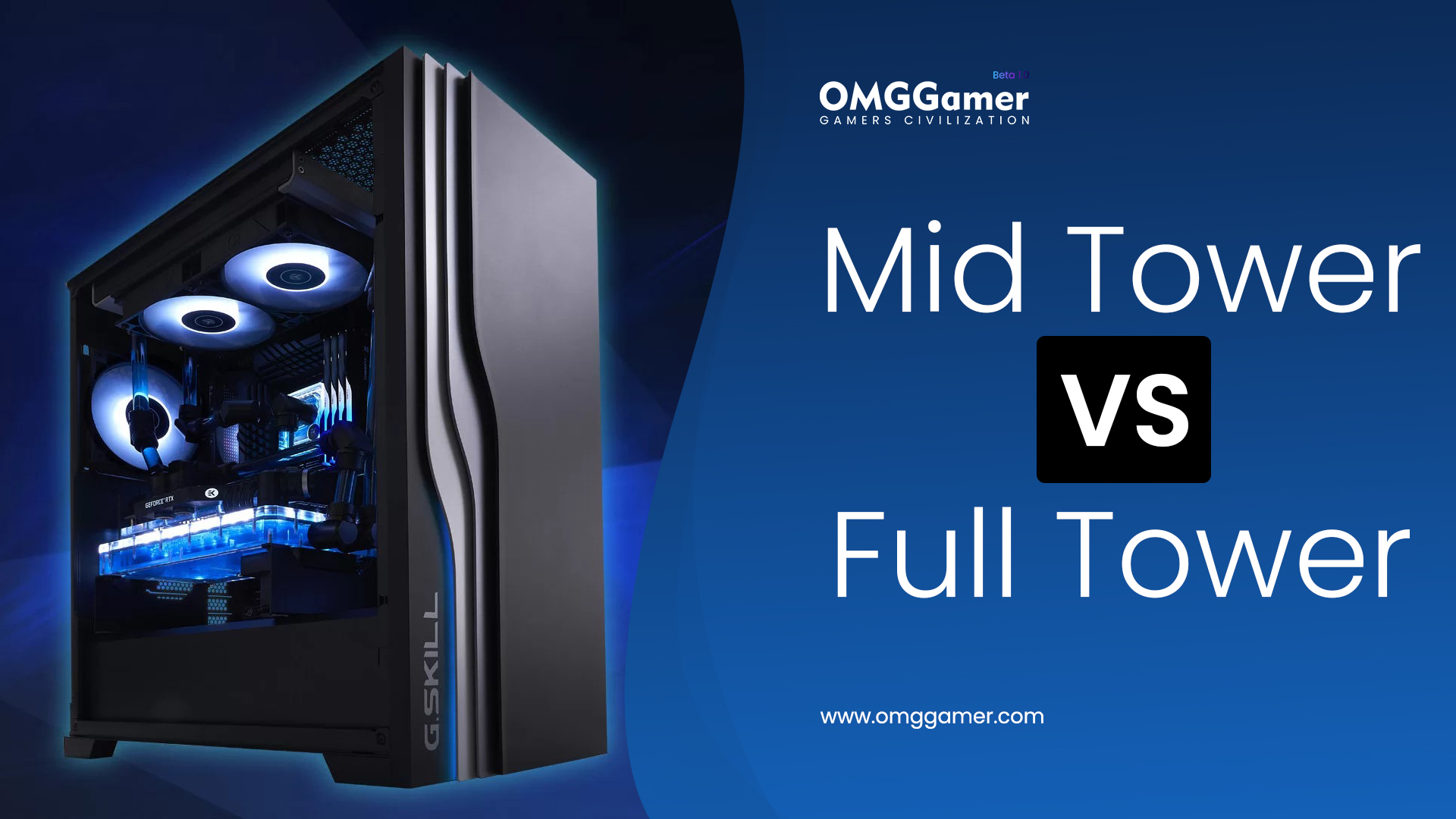 Mid Tower VS Full Tower [Good For Gaming PC]