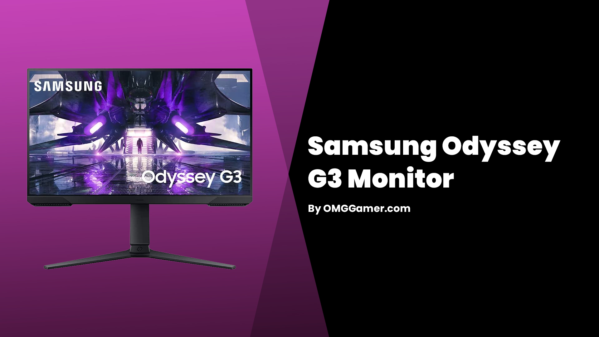 Samsung Odyssey G3 Monitor Samsung Odyssey G3 Monitor