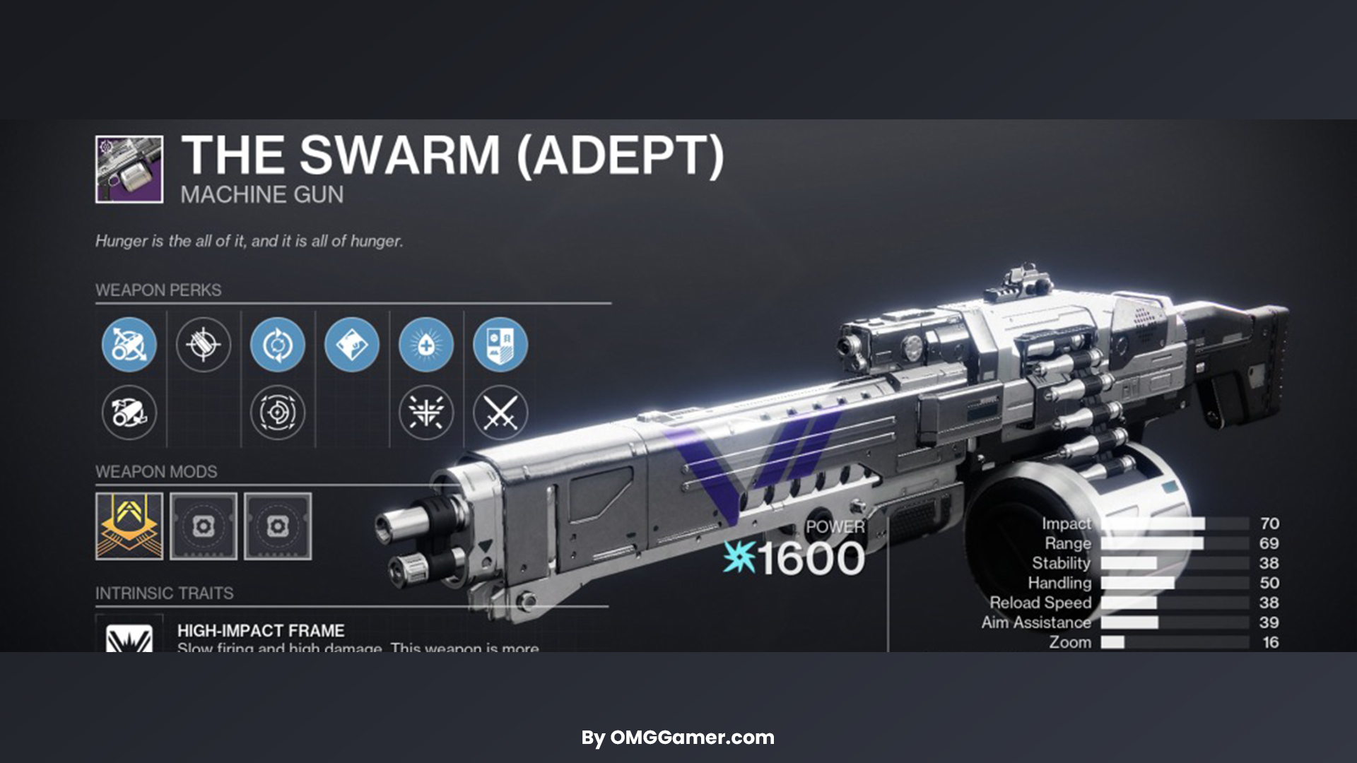 The Swarm PvP GOD Roll The Swarm PvP GOD Roll