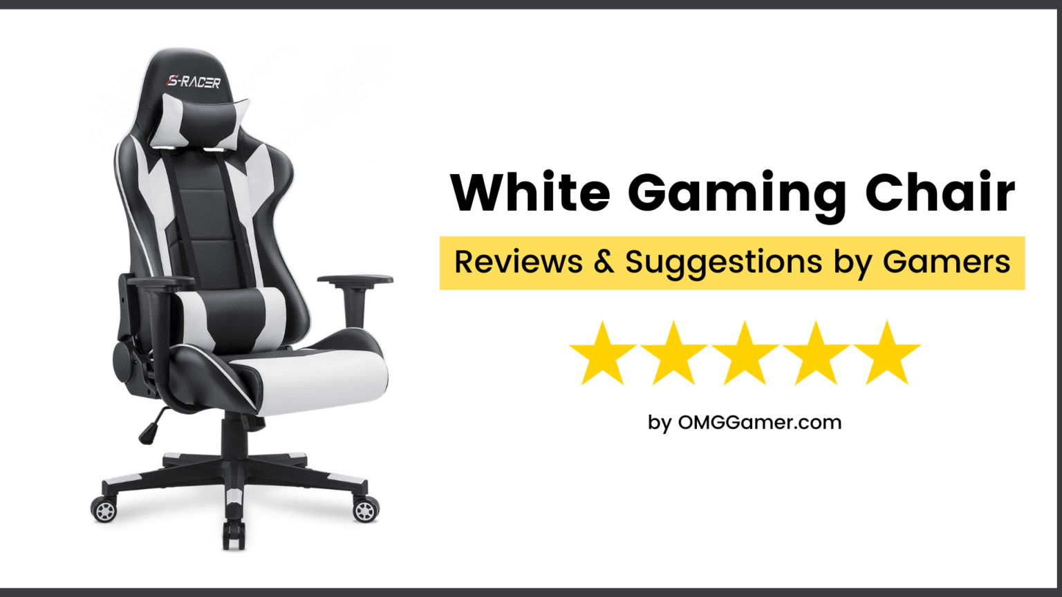 White Gaming Chair