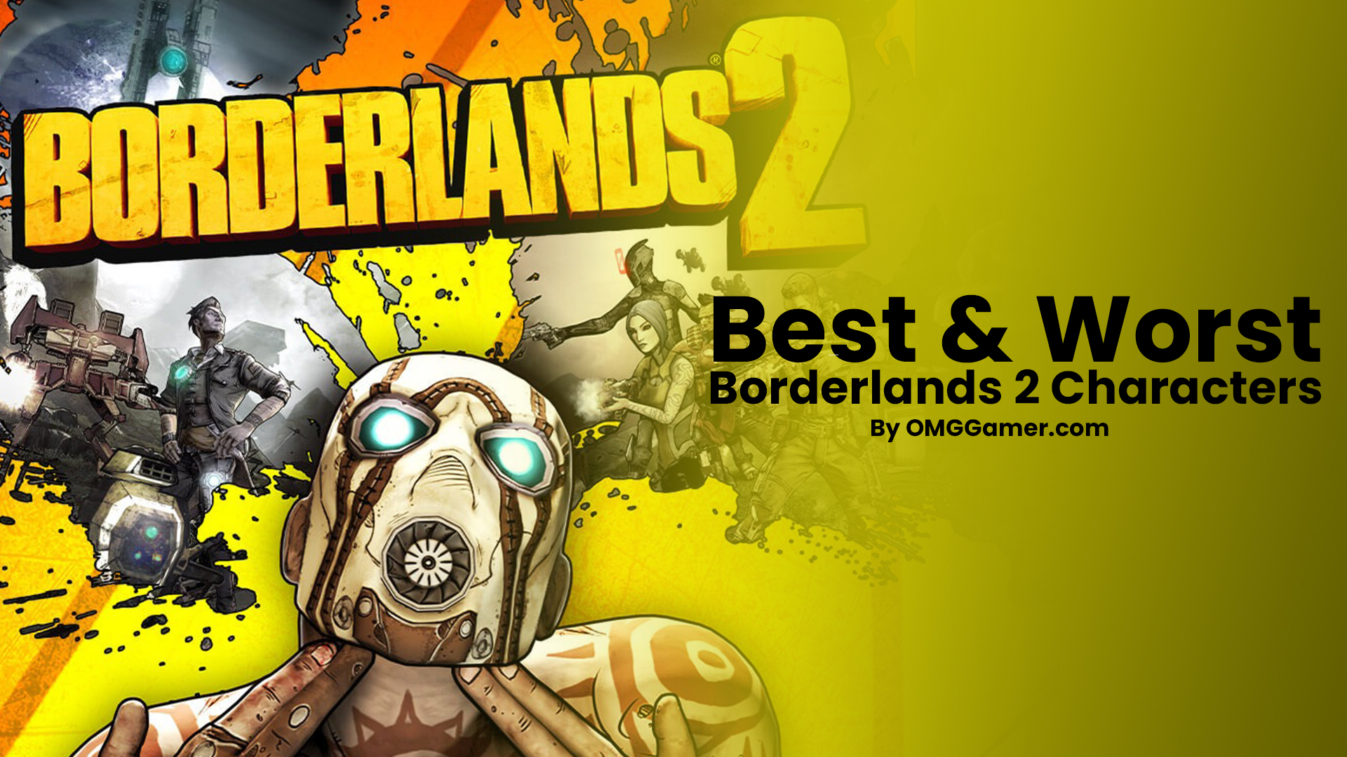 borderlands 2 characters